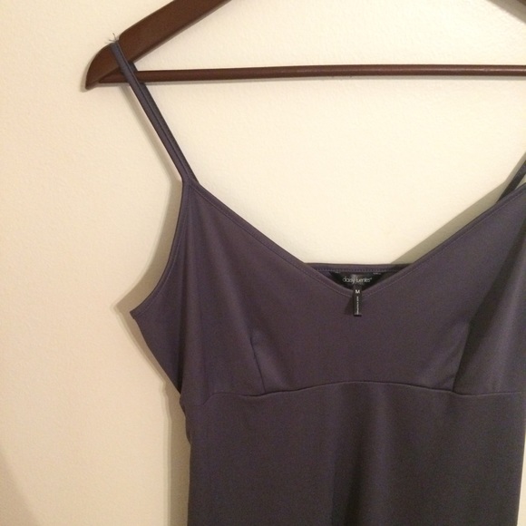 Daisy Fuentes Charcoal Slip Dress - Picture 4 of 5